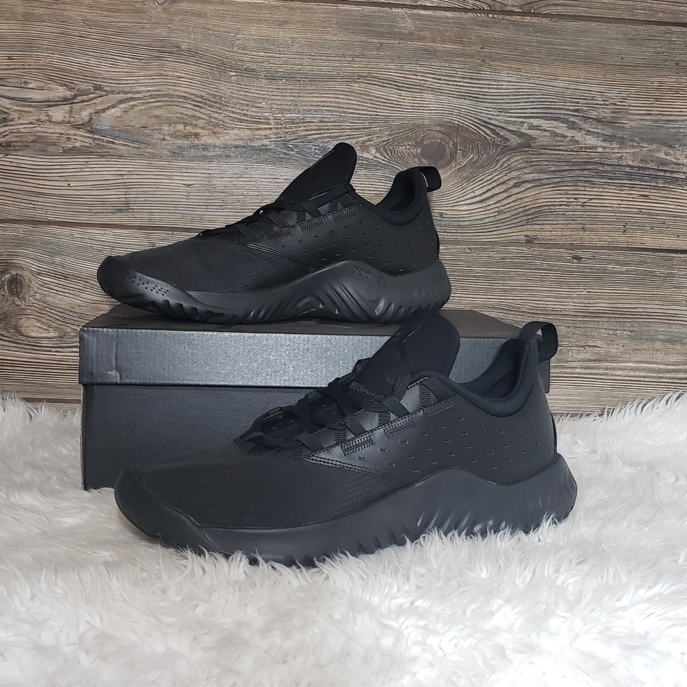 New Nike Jordan Proto Lyte Triple Black Sneakers - Picture 8 of 8
